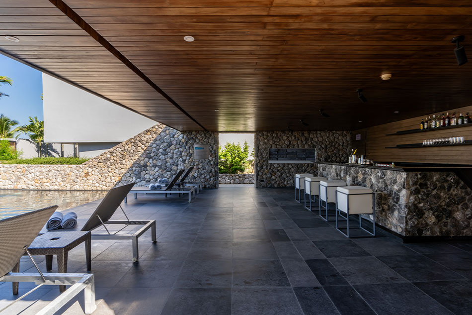 Swimming pool at Casa de La Flora