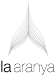 La Aranya Logo at Casa de La Flora