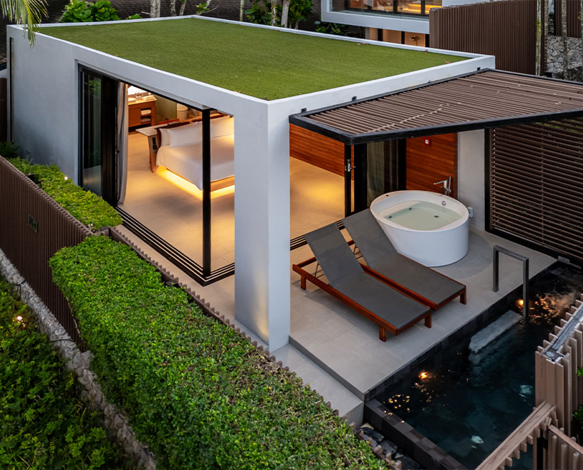 Studio pool villa